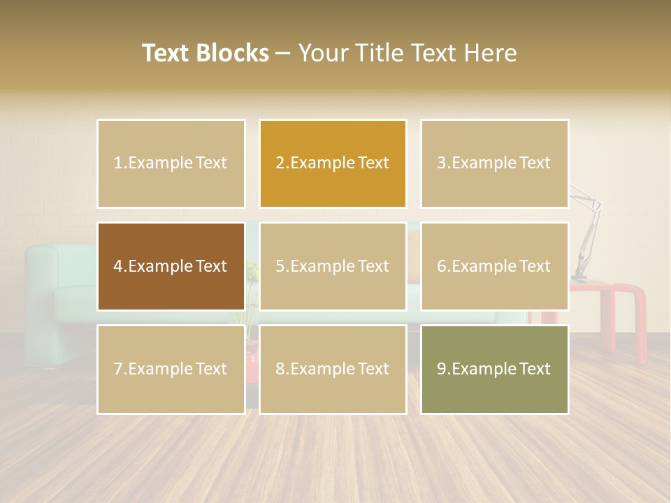 Climate House Switch PowerPoint Template