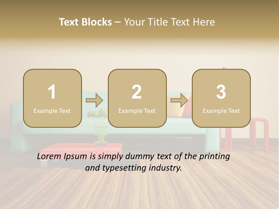 Climate House Switch PowerPoint Template
