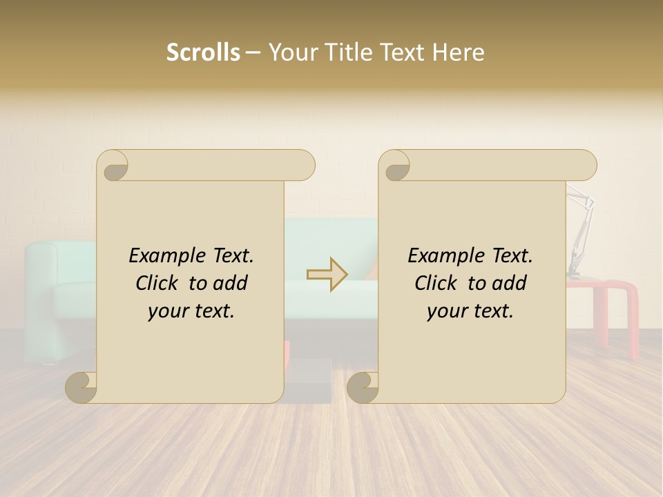 Climate House Switch PowerPoint Template