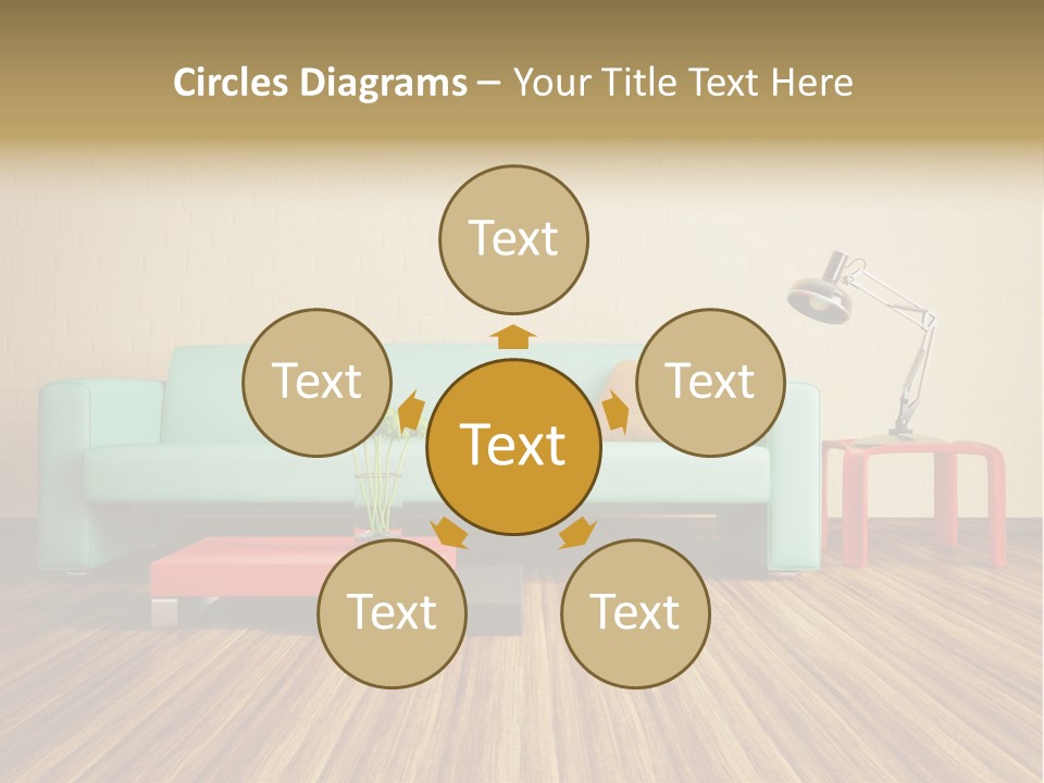 Climate House Switch PowerPoint Template