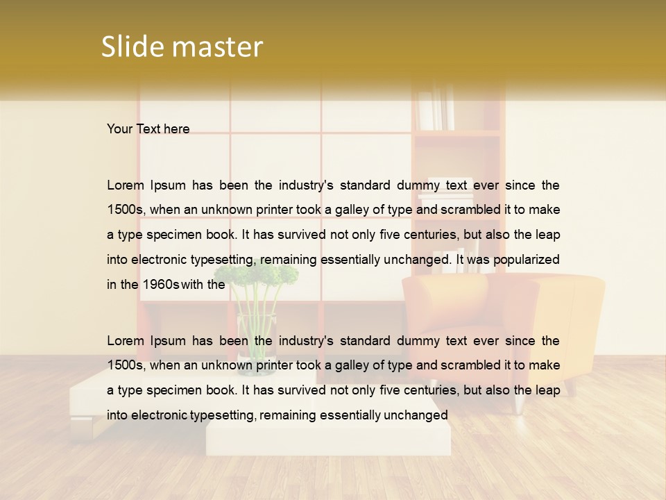 Heat Supply Electricity PowerPoint Template