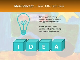 Energy Supply Electricity PowerPoint Template