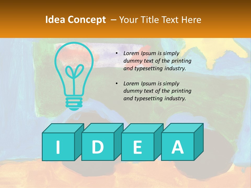 Energy Supply Electricity PowerPoint Template