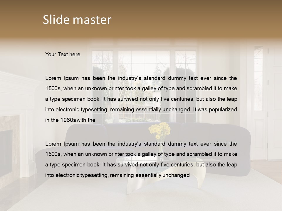 Ventilation Temperature Cool PowerPoint Template