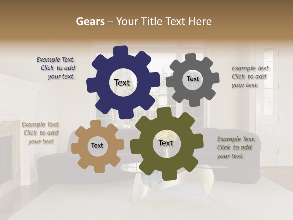 Ventilation Temperature Cool PowerPoint Template