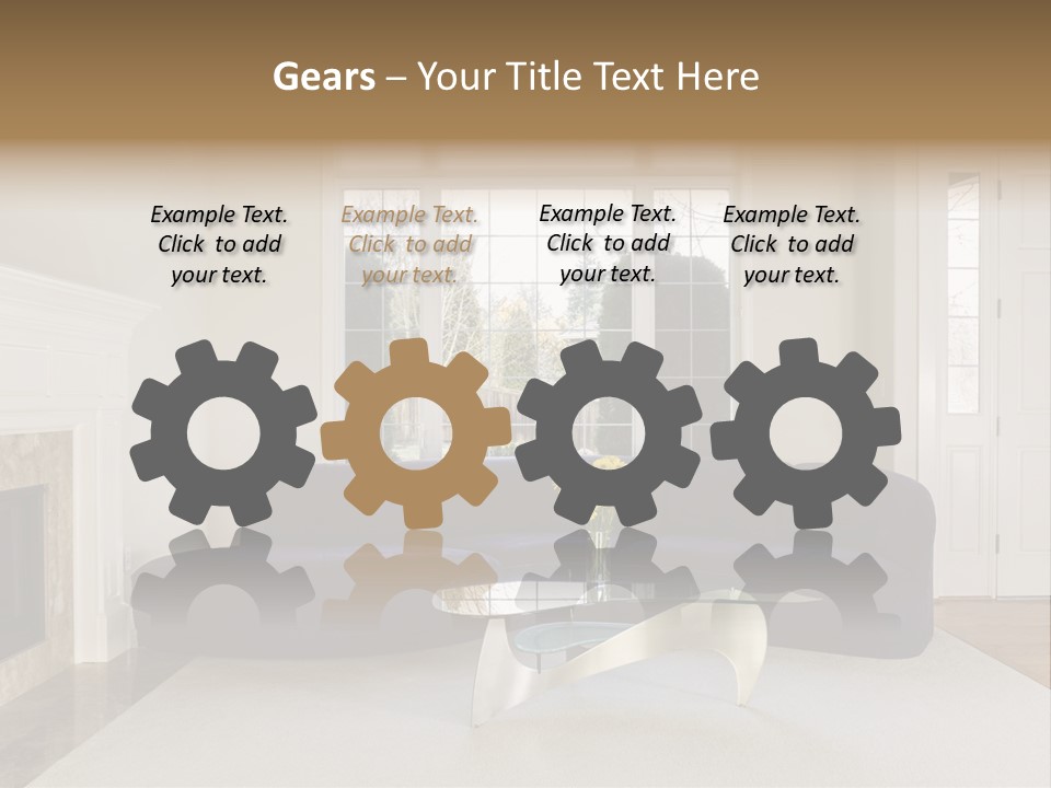 Ventilation Temperature Cool PowerPoint Template