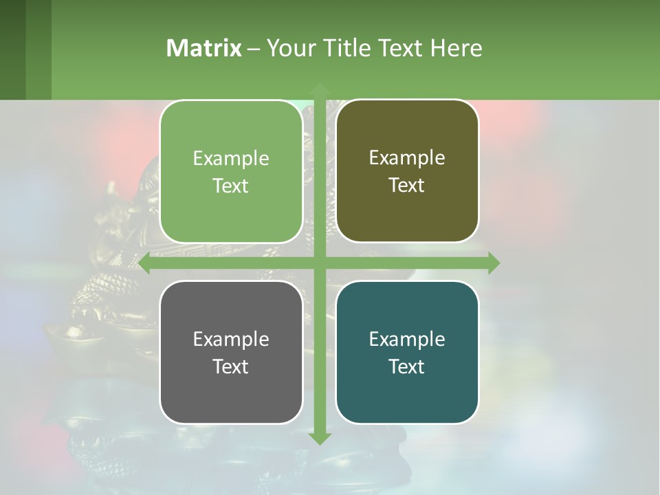 White Part House PowerPoint Template