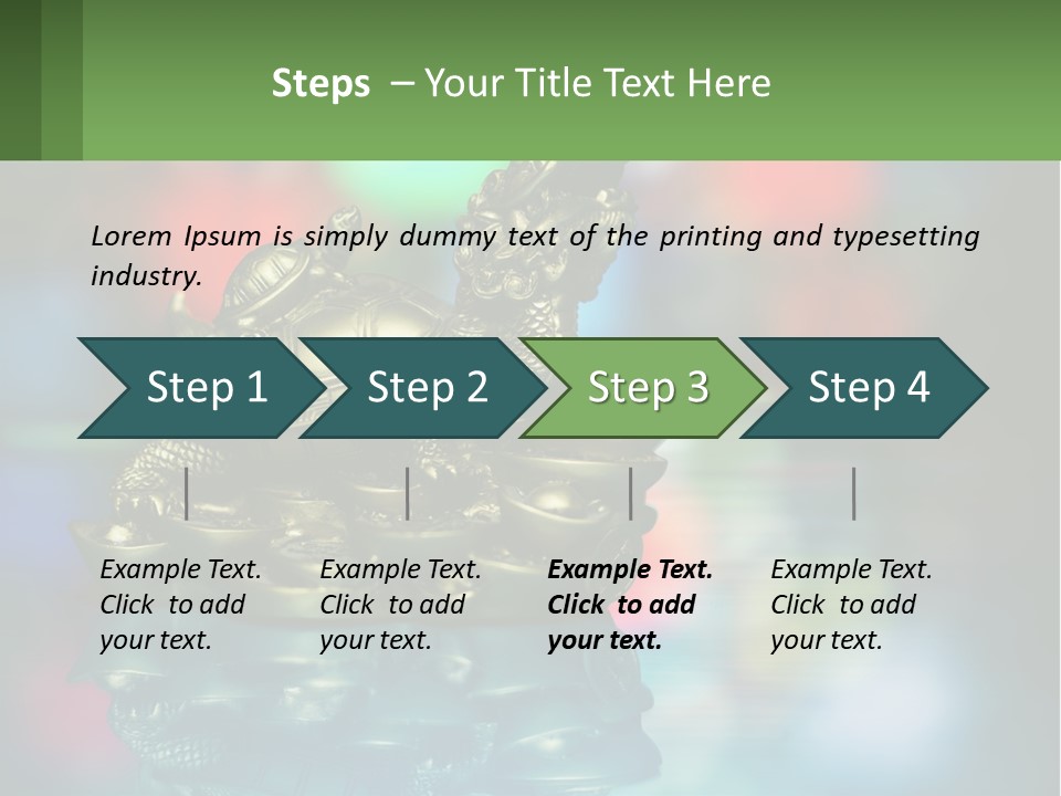 White Part House PowerPoint Template