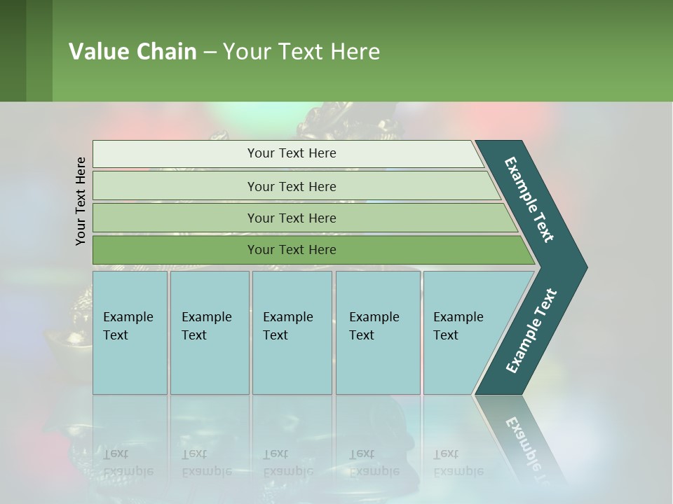 White Part House PowerPoint Template