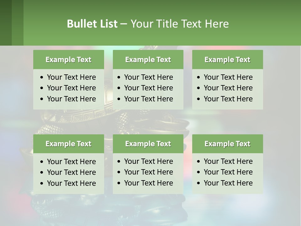 White Part House PowerPoint Template