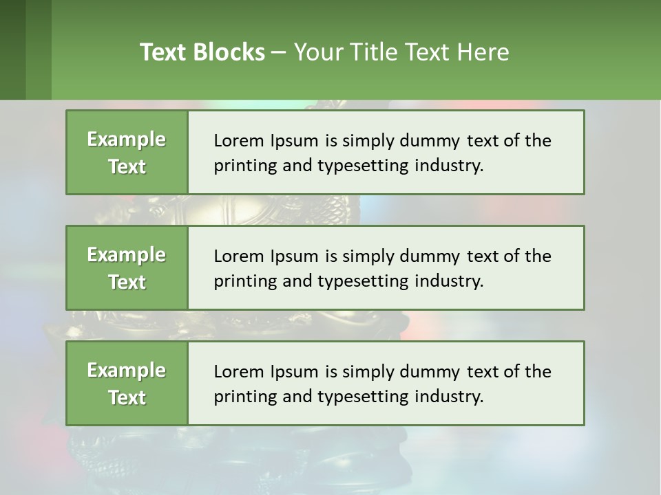 White Part House PowerPoint Template