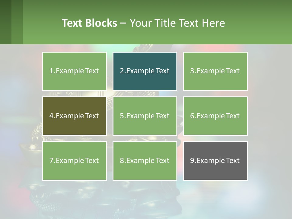 White Part House PowerPoint Template