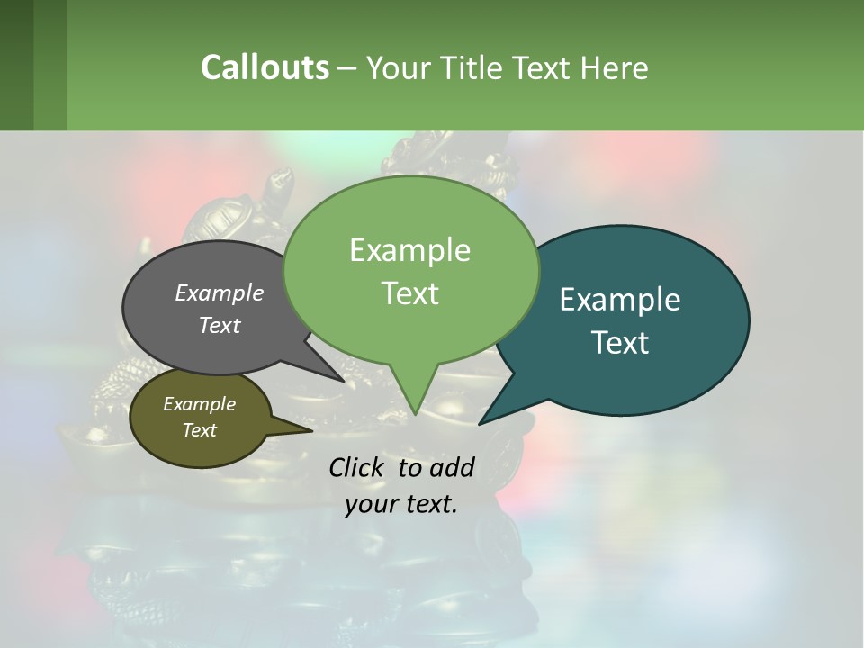 White Part House PowerPoint Template