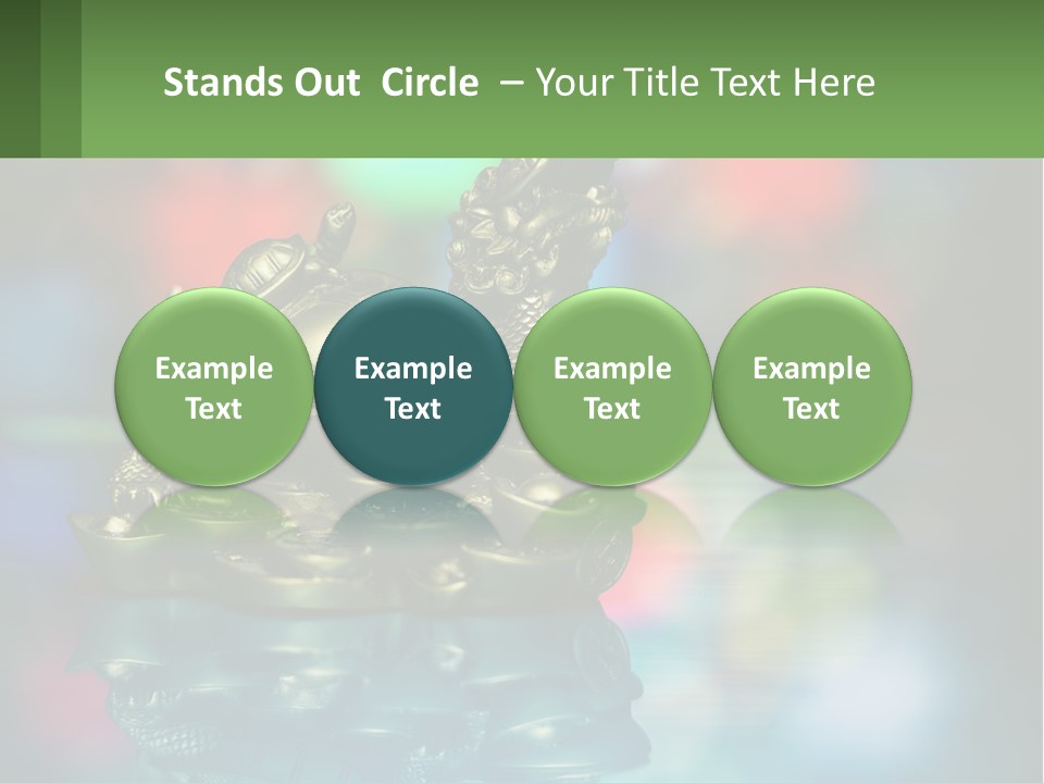 White Part House PowerPoint Template