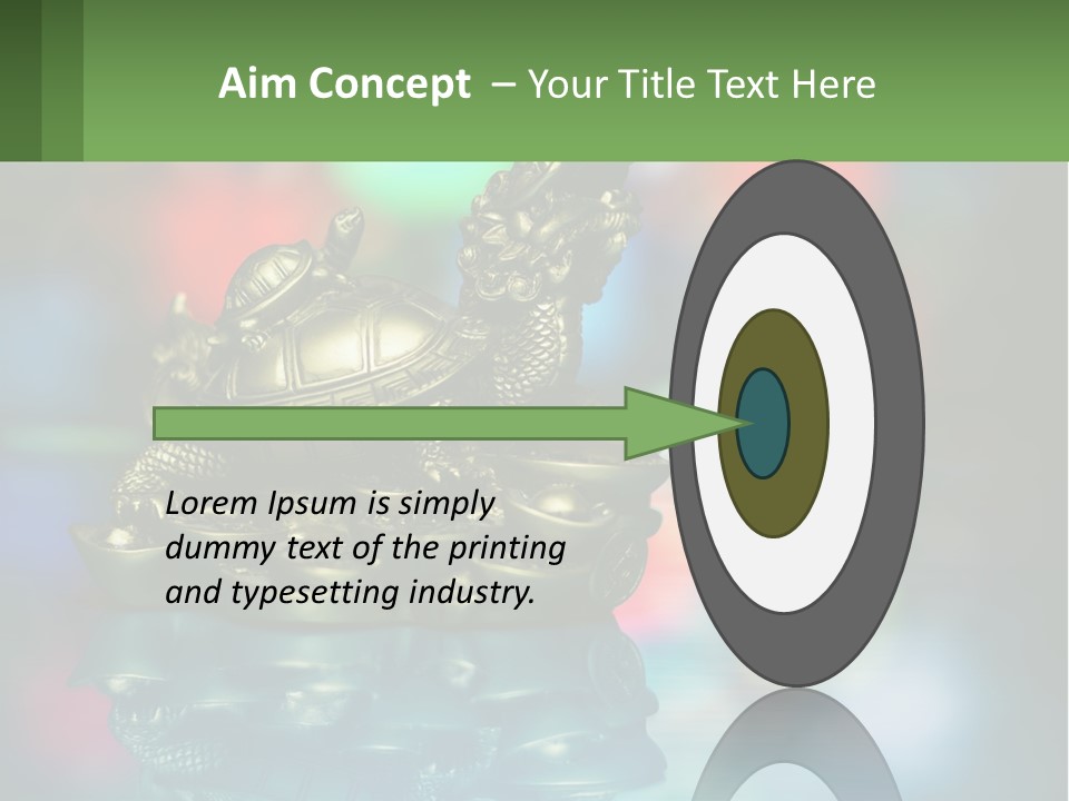 White Part House PowerPoint Template