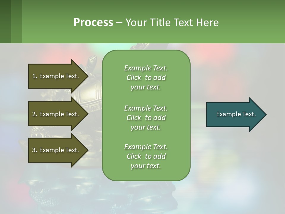 White Part House PowerPoint Template