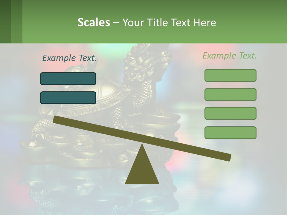 White Part House PowerPoint Template