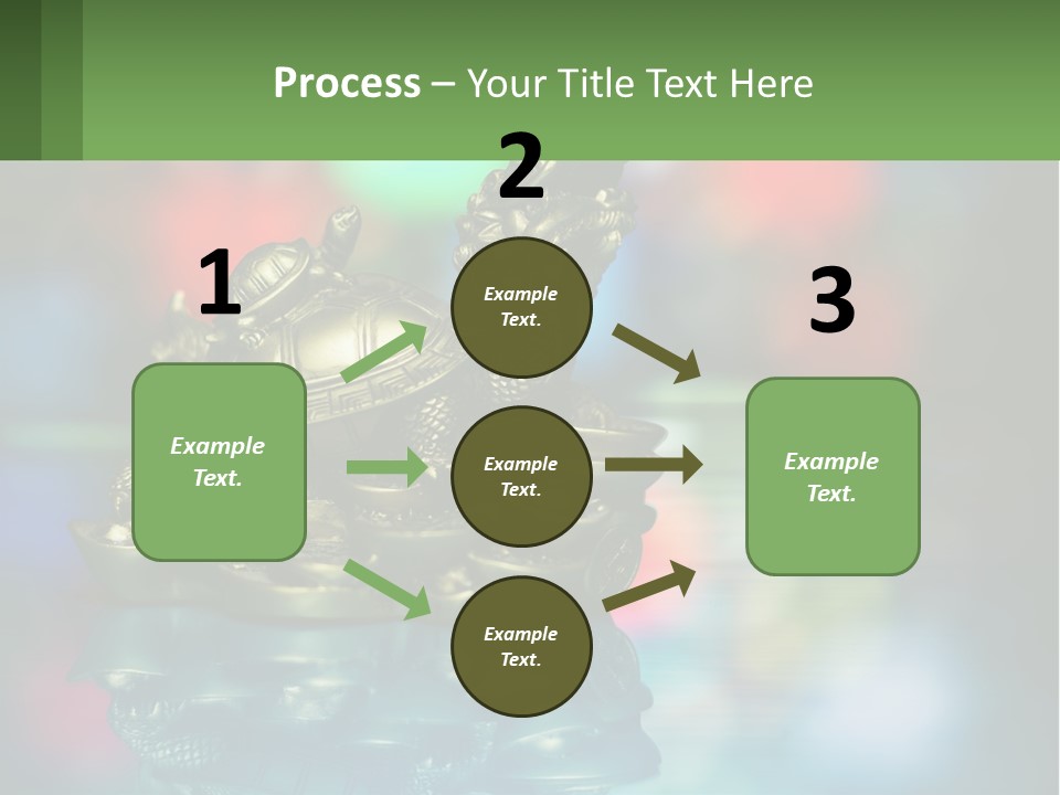 White Part House PowerPoint Template