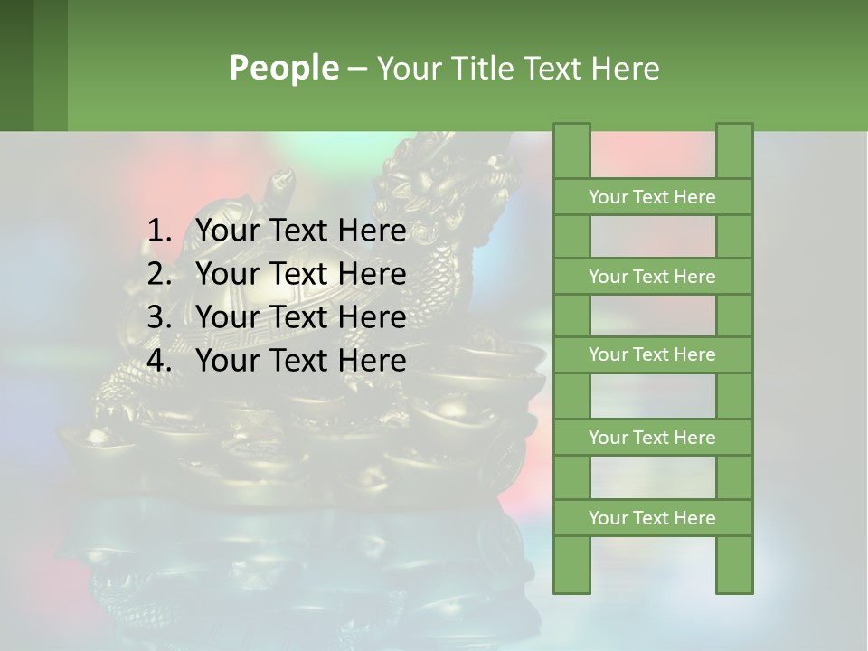 White Part House PowerPoint Template