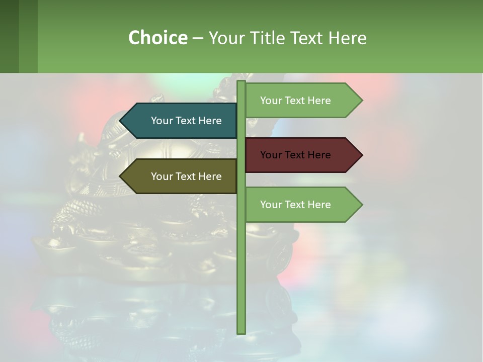 White Part House PowerPoint Template