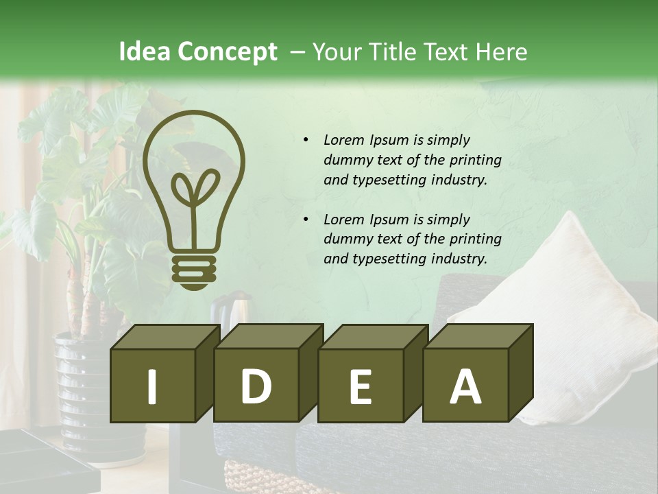 Switch Condition White PowerPoint Template