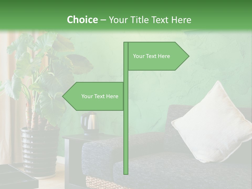 Switch Condition White PowerPoint Template