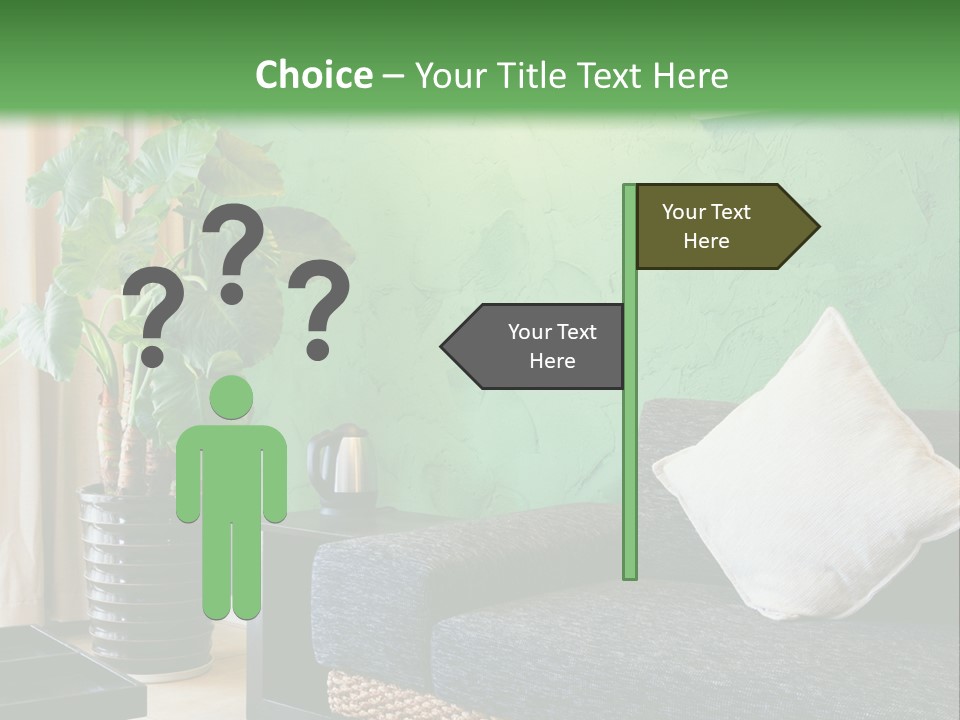Switch Condition White PowerPoint Template