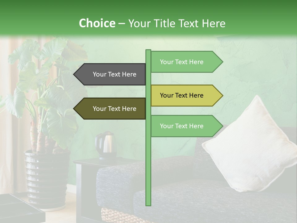 Switch Condition White PowerPoint Template