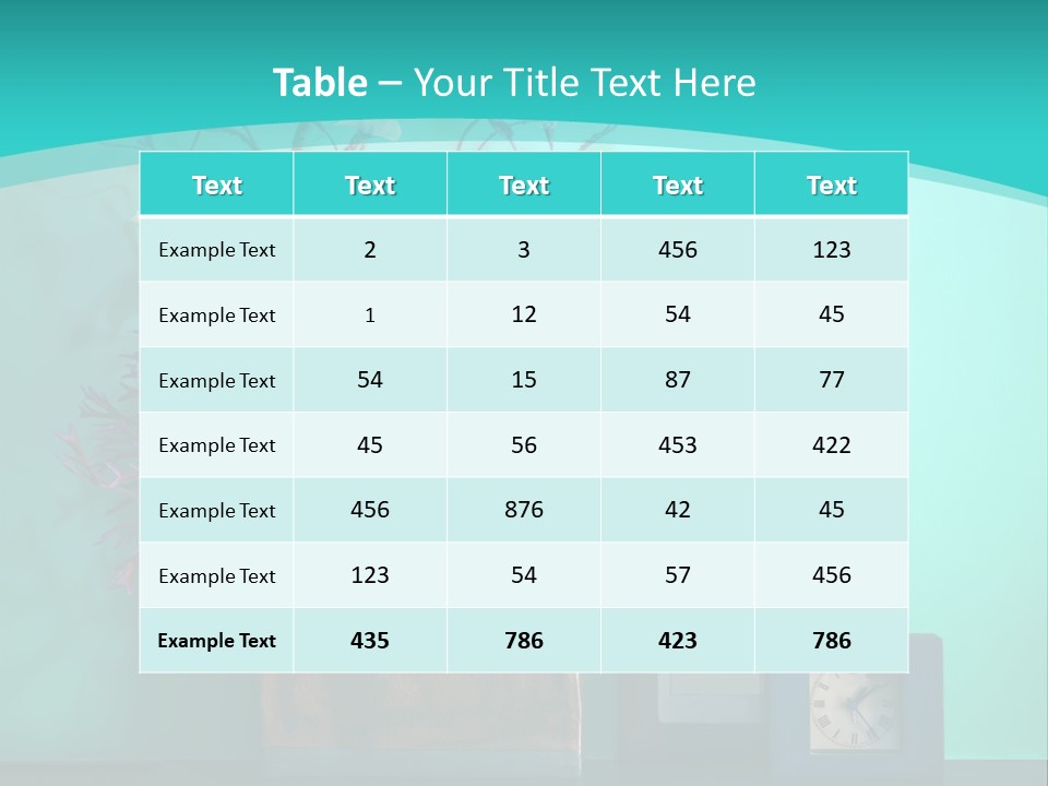 Ventilation Home Equipment PowerPoint Template