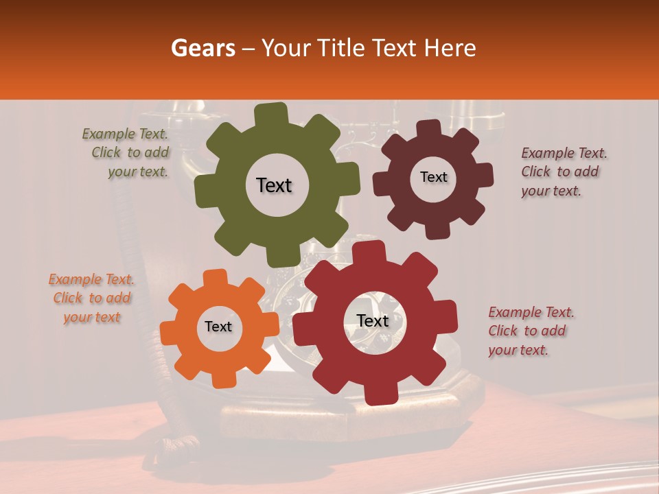 Industry Conditioner Switch PowerPoint Template