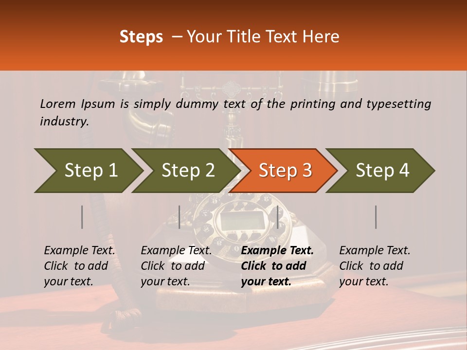 Industry Conditioner Switch PowerPoint Template