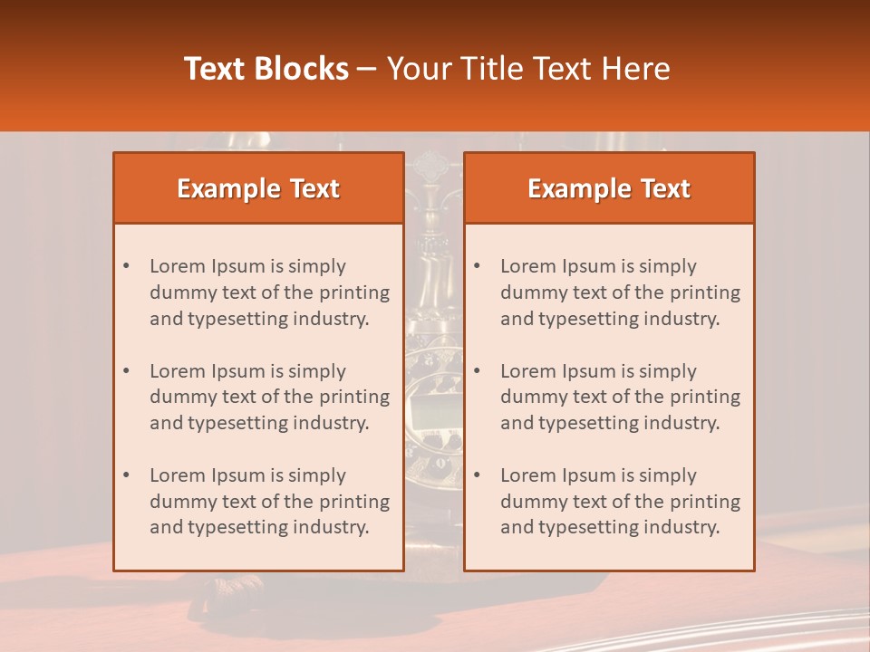 Industry Conditioner Switch PowerPoint Template