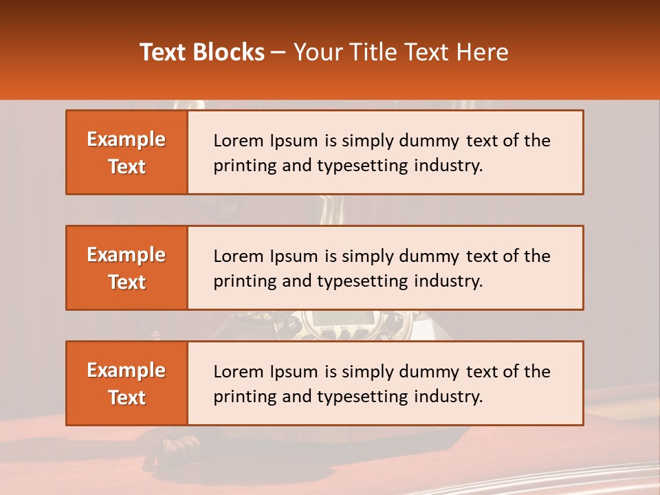 Industry Conditioner Switch PowerPoint Template