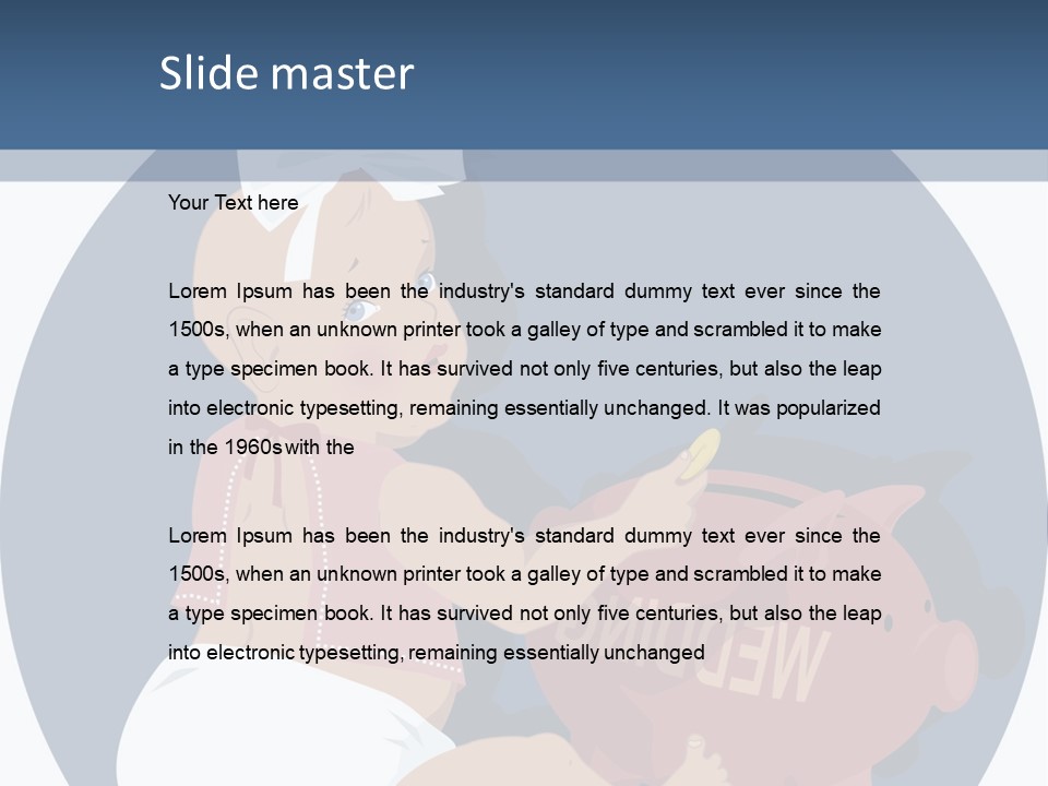 Ventilation Power System PowerPoint Template