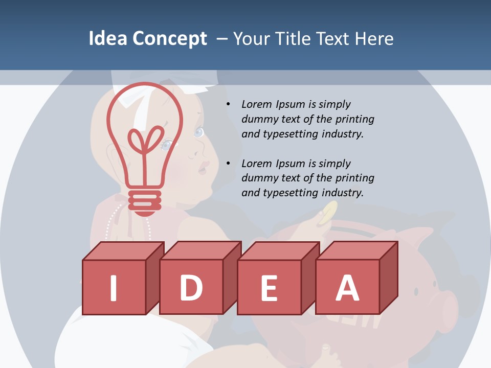 Ventilation Power System PowerPoint Template