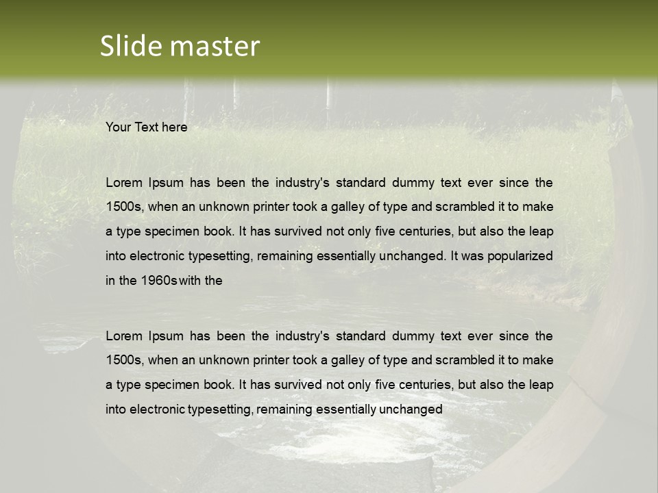 Home Air Switch PowerPoint Template