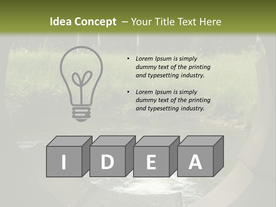 Home Air Switch PowerPoint Template