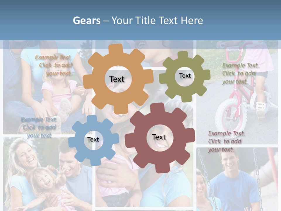 Energy Equipment White PowerPoint Template