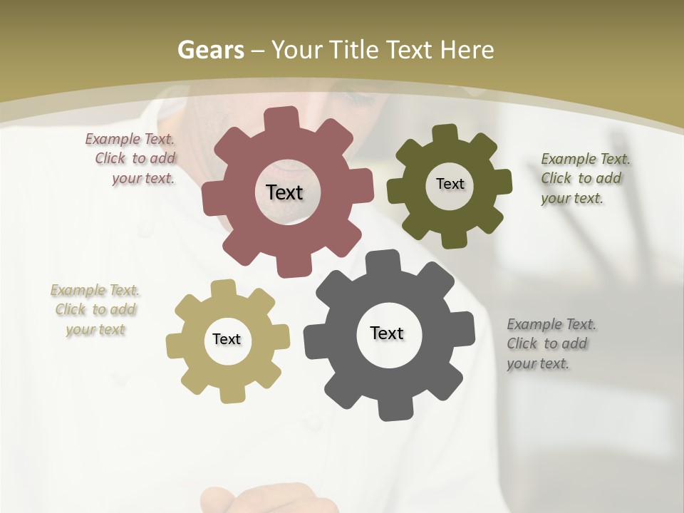 White Ventilation Cold PowerPoint Template