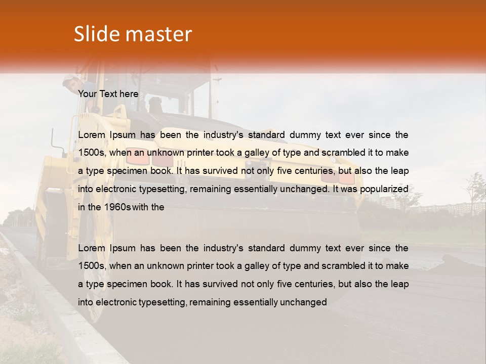 Technology Energy House PowerPoint Template