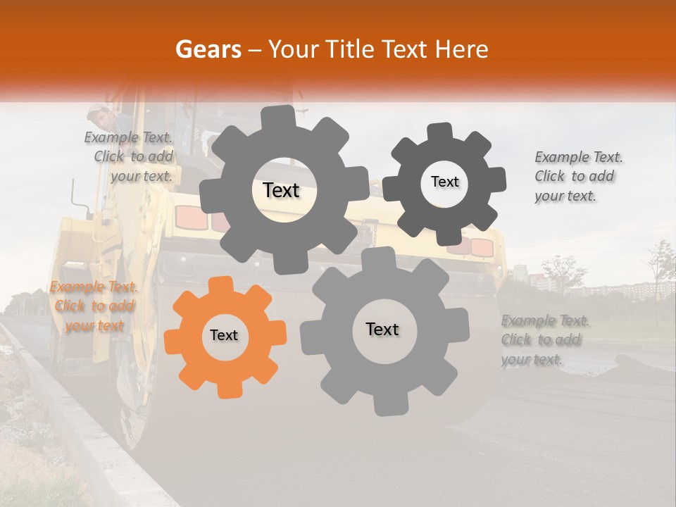 Technology Energy House PowerPoint Template