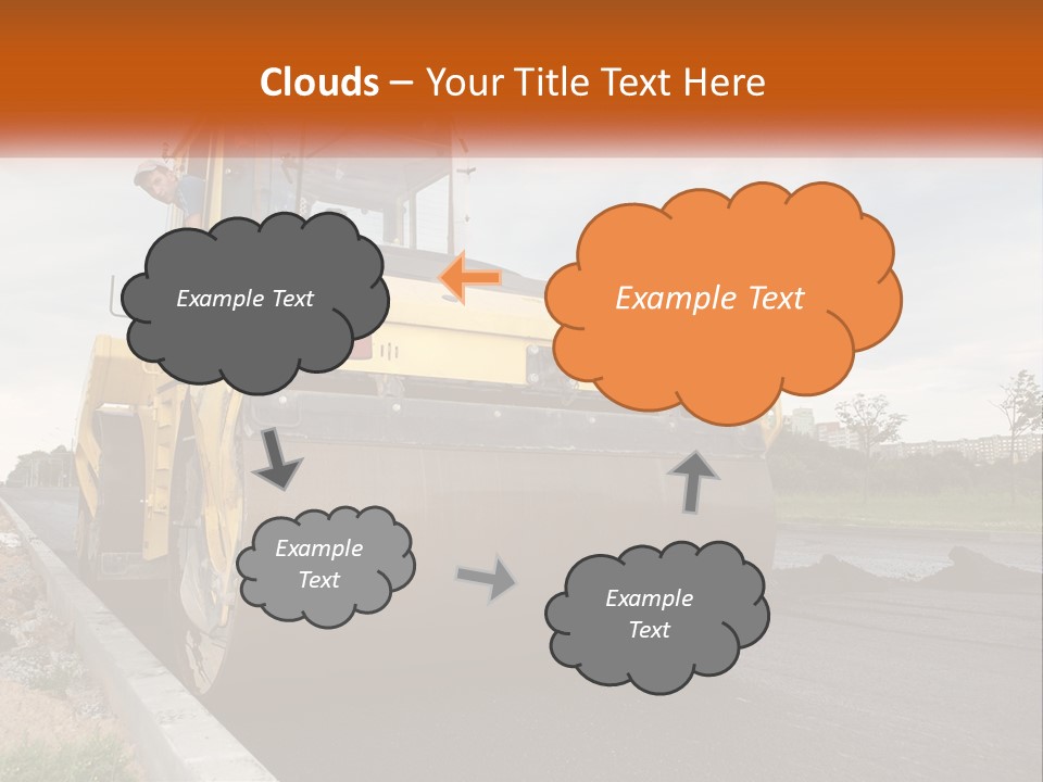 Technology Energy House PowerPoint Template