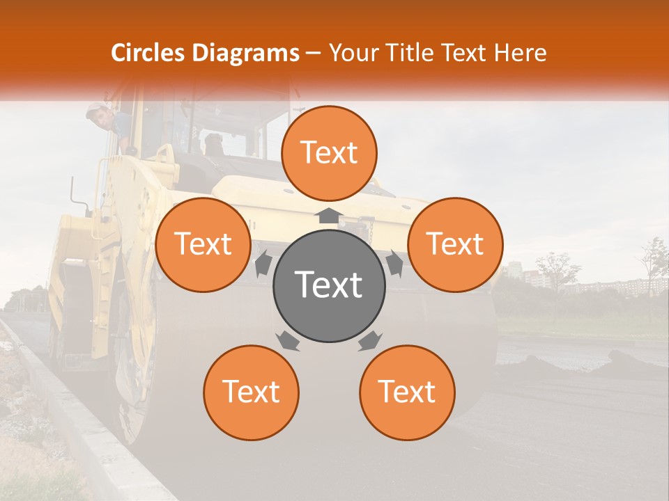 Technology Energy House PowerPoint Template