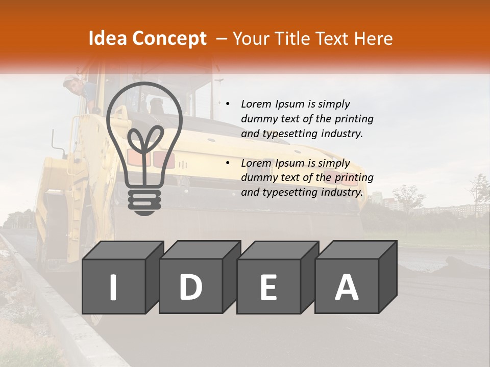 Technology Energy House PowerPoint Template