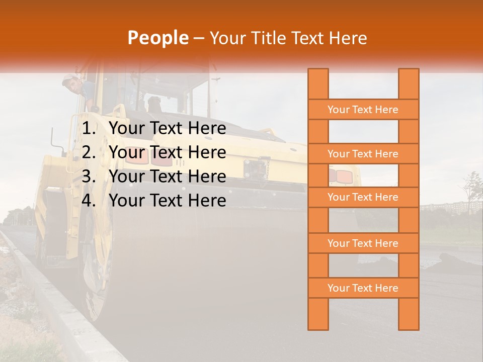 Technology Energy House PowerPoint Template