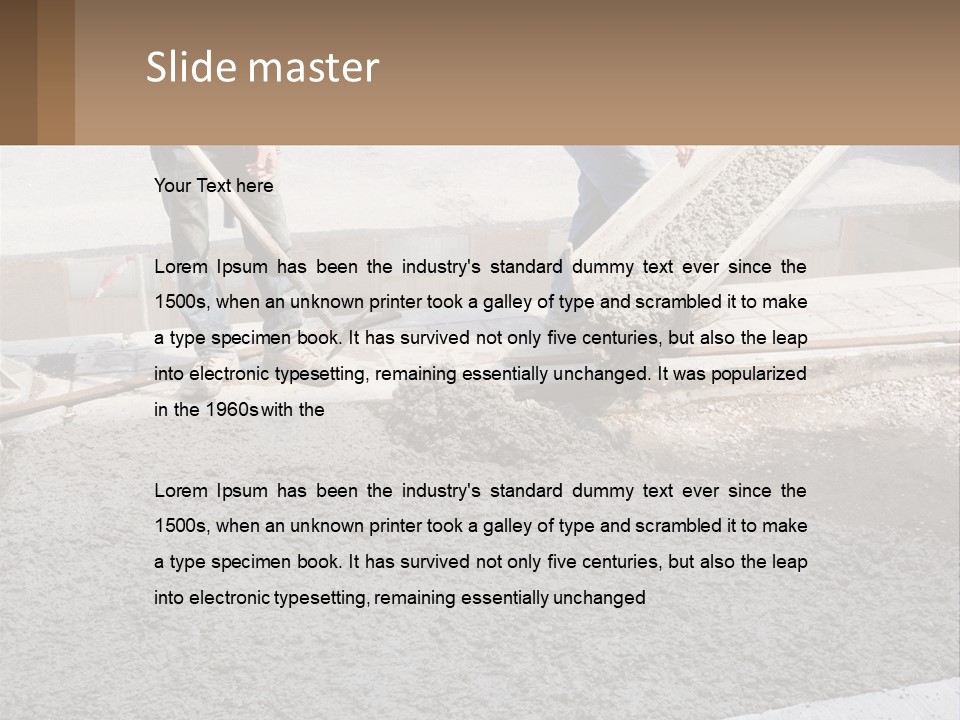 Heat Air Remote PowerPoint Template