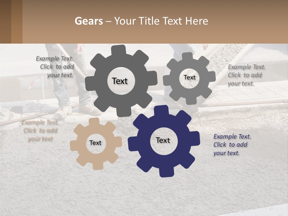 Heat Air Remote PowerPoint Template