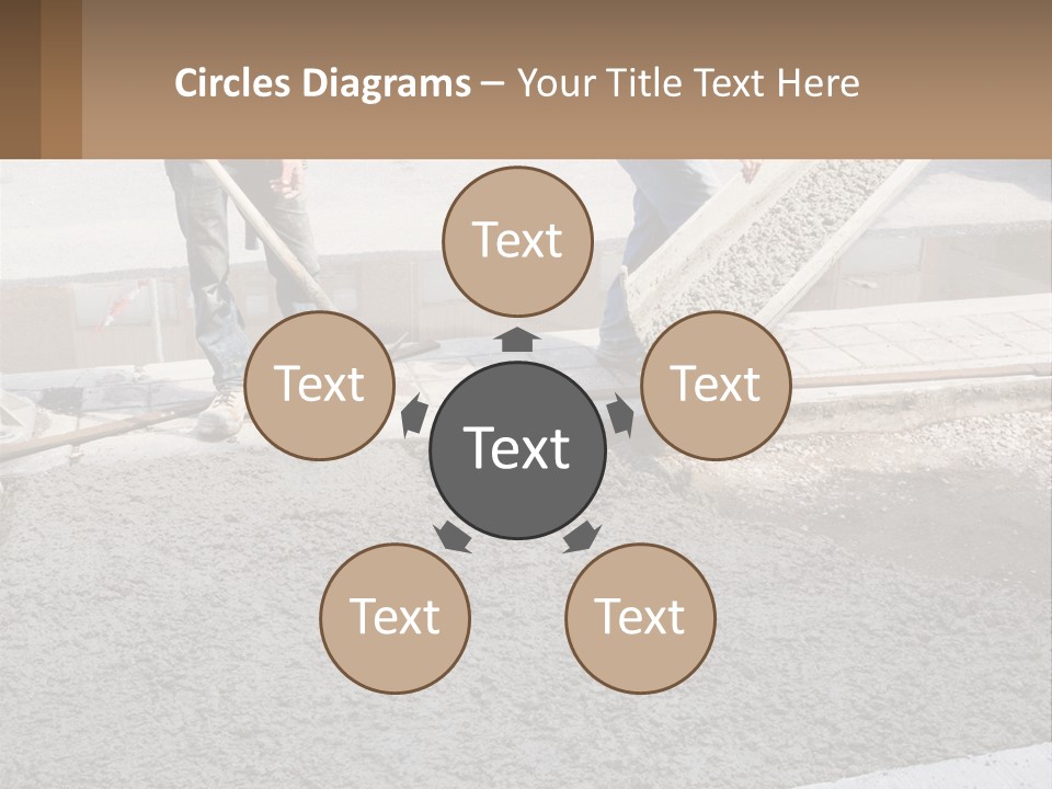Heat Air Remote PowerPoint Template