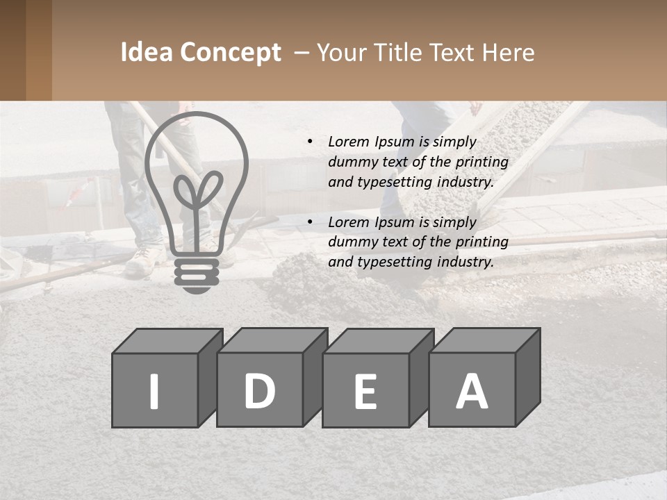 Heat Air Remote PowerPoint Template