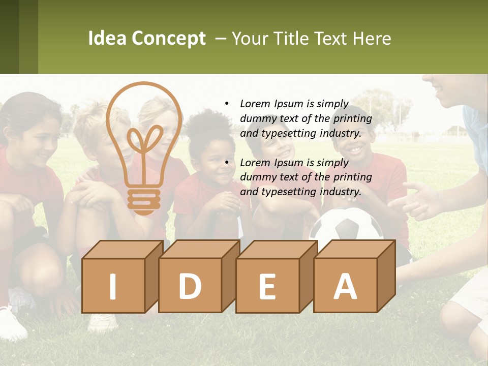 Heat Unit Power PowerPoint Template